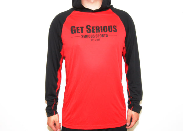 Get Serious Dri-FIT Hoodie Red