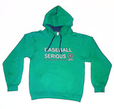 Baseball Serious Hoodie Green