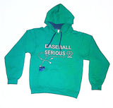 Baseball Serious Hoodie Green